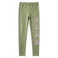 thumbnail image 5 of Stamzod Leggings for Women Fall Clothes Fashion Bow Printed Soft Yoga Pants High Waisted Workout Leggings, 5 of 7