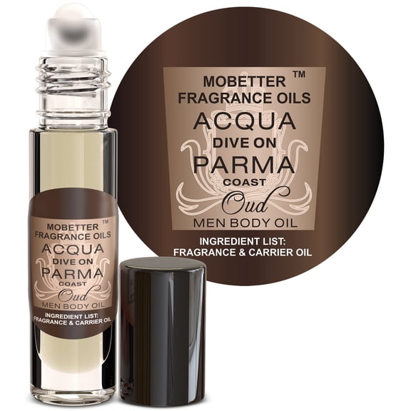 MOBETTER FRAGRANCE OILS Acqua Dive On Parma Coast Oud Men Fragrance Body Oil