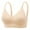 Beige, variant on Wireless Seamless Bras for Women No Underwire Push up Sleep Comfortable Brassieres Full Cup Soft Lingerie