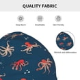 thumbnail image 5 of Disketp Octopus Sea Life Unisex Knit Hats Beanies Hats for Men Women Winter Beanies Men's Women's Knit Cuffed Beanies Hats Beanie, 5 of 7