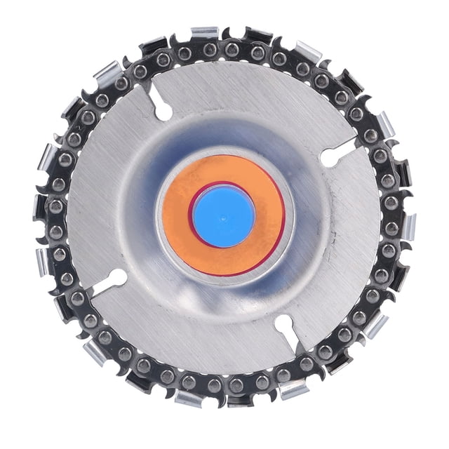 Rueda de sierra circular Sailing de Acero inoxidable 22 dientes 4 pulgadas para amoladora angular 14000 rpm naranja