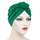 thumbnail image 2 of Paquete de 6 discos del turbante africano ingenioso pre-atado elegante de moda elástica de la manera de la cabeza de la cabeza de la cabeza de la cabeza de la cabeza las envolturas para las mujeres Inevent AP008422-01B, 2 of 5