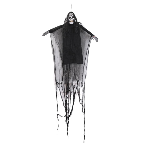 Toystoory Decoración de Halloween, colgante de terror vívido, diseño de escena, decoración colgante de jardín, decoración de casa encantada de miedo, Kits de decoración para fiestas Negro Toystoory HA070732-02
