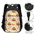 thumbnail image 3 of Balery Thanksgiving With Turkey Mochila con carga USB para hombre y mujer - Mochila impermeable y antirrobo para portátil con puerto USB para viajes, trabajo, estudios y universidad, 3 of 7