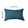 thumbnail image 6 of Down Pillow, Super Soft Polyester Fill, 48x74cm Standard Queen Size, Hypoallergenic & Breathable for Cool Sleep, Supportive Comfort for Side Sleepers and Back Pain Relief,Vsgery, 6 of 8