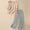 Beige, variant on HAIJIE womens linen set two Piece Easter Sets for Women Summer Spring Lou-nge Sets Travel Vacation Outfits Cap Sleeve Side Slit Wide Leg Pants (Light Blue,M)