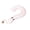 Pink, variant on Green Sleeping Pillow For Cat Neck Support With Sisal Rattle Ball Pet Sleep Cushion Interactive Chew Toy For Indoor