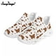 thumbnail image 1 of Zapatillas Noisydesigns con plataforma y estampado de vaca rosa para mujer, de verano, de malla transpirable, planas y cómodas para correr., 1 of 6