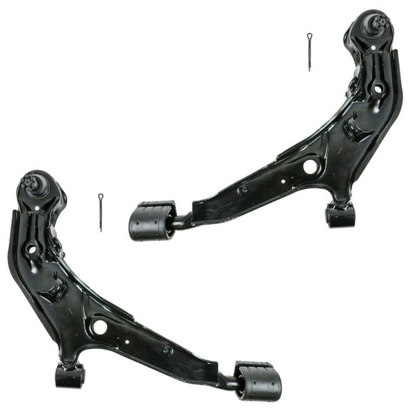 TRQ Control Arms w/ Ball Joints Front Lower LH & RH Pair for I30 Touring Maxima PSA62158