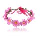 thumbnail image 1 of Guirnalda de flores de 4 piezas, diadema de girasol, diadema de flores multicolor, diadema ajustable, accesorios para el cabello para mujer, 1 of 5