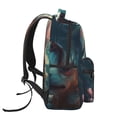 thumbnail image 3 of Hirioo Cute Flower Chihuahua Puppy Print Laptop Backpack Lightweight Casual Travel Daypack for College Workplace Travel, 3 of 5