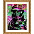 thumbnail image 2 of Stephen Chambers 19x24 Gold Ornate Wood Framed With Double Matting Wall Art Titled - Gus Grissom, 2 of 6