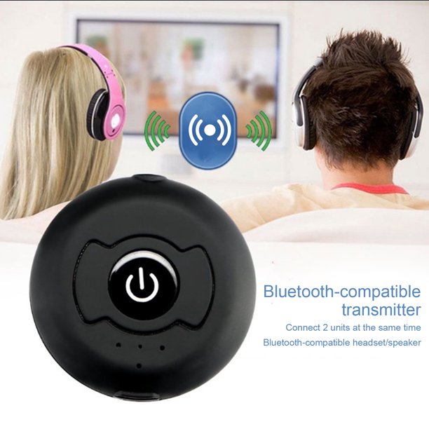 Gwong Electrónica Transmisor compatible con Bluetooth Conexión rápida inalámbrica Ronda BT 4.0 Transmisión estable Adaptador de audio Dongle para coche