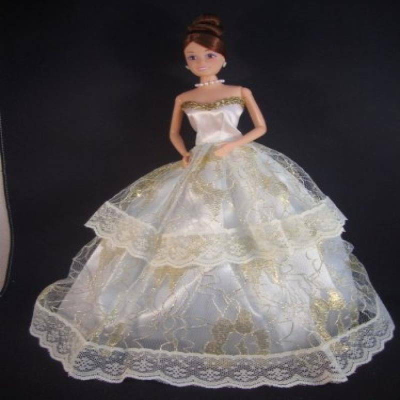 white dress barbie