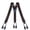 4, variant on 35mm Wide Adjustable Elastic Suspender Leather Button End Suspender Fashion Suspenders For Wedding Work