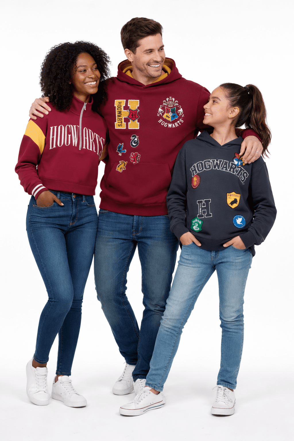 Harry Potter, Women's & Young Women's Graphic Quarter Zip Sweatshirt, Sizes XXS-2XL