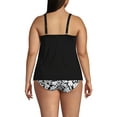 thumbnail image 2 of Lands' End Women's Plus Size Tulip Hem Tankini Top, 2 of 3