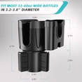 thumbnail image 5 of 2-in-1-Car-Cup-Holder-Expander-Adapter with Phone Holder Adjustable Base Fits Most Cup Holder and Phones, Compatible (1pcs), 5 of 5