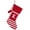 K, variant on 16.5 Inches Initial Christmas Stocking Red White Striped Letter Christmas Decorations for Family Holiday and Xmas Tree Fireplace