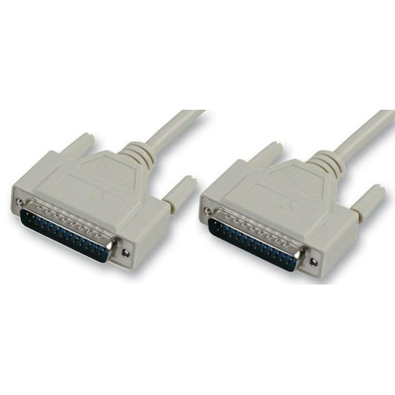 PRO SIGNAL - 25 Pin D-Sub (DB25) Male to Male Lead, 3m