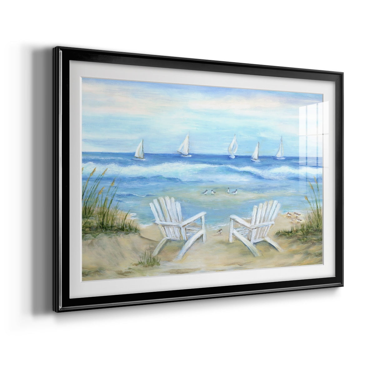 Seaside Escape Premium Framed Print - Ready to Hang