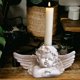 thumbnail image 3 of Candelabro de ángel de resina BLESIY decoración escultura Sujetavelas, 3 of 8