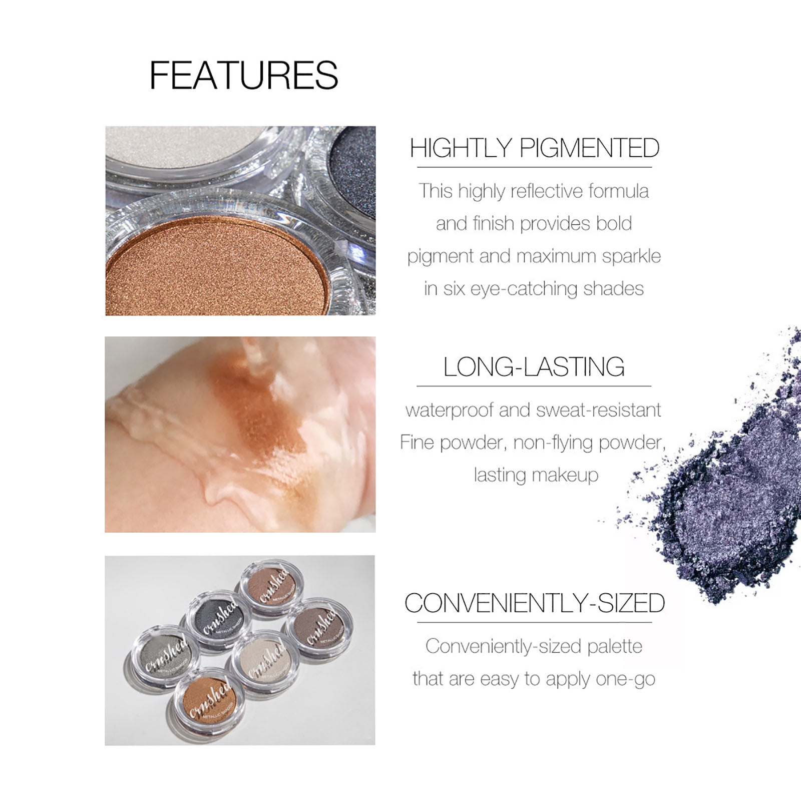 Makeup Stick Eye Gloss Makeup Eye Liner Concealer for Eyes Eye Shadows Mini Makeup Inner Corner Eye Highlighter Glow Sticks Stage Makeup Color Hair Korean Concealer Pen Makeup Packs Soft &