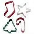 thumbnail image 2 of Wilton Jolly Shapes 4-Piece Color Metal Cookie Cutter Set, 2 of 2
