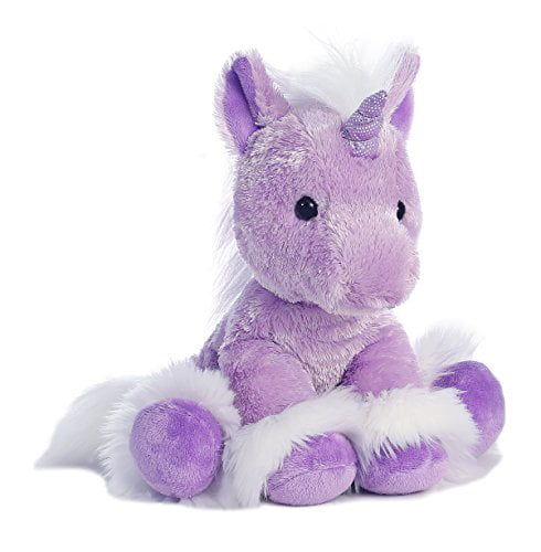 Purple Aurora World Dreaming of You Unicorn Plush Small 