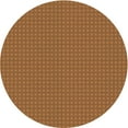 thumbnail image 1 of Ahgly Company Tapis d'Intérieur Lavables en Machine, Ronds, Transitionnels, Brun Acajou, Ronds de 6', 1 of 7