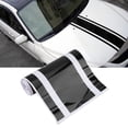 thumbnail image 3 of Car Sticker,SelF Adhesive Car Body Engine Hood Bonnet Scratch Cover Sticker Decal Tape Decoration Black, 3 of 8