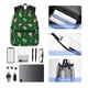 thumbnail image 4 of Disketp green Christmas Element Mochila Ligera Clásica con Múltiples Bolsillos, Mochila Casual para Hombre y Mujer, Ideal para Escuela, Trabajo y Viajes, 4 of 6