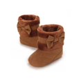 thumbnail image 5 of Infant Unisex Warm Fur Lining Soft Boots Baby Winter Ankle Non-Slip Rubber Texture Sole Toddler Winter Snow Crib Shoes, 5 of 5