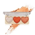 thumbnail image 1 of Iumwxz Heart-shaped Pearlescent Baking Powder Eyeshadow, Color Rendering, Whitening, Color Eyeshadow, Highlight Blush Tray, 1 of 2