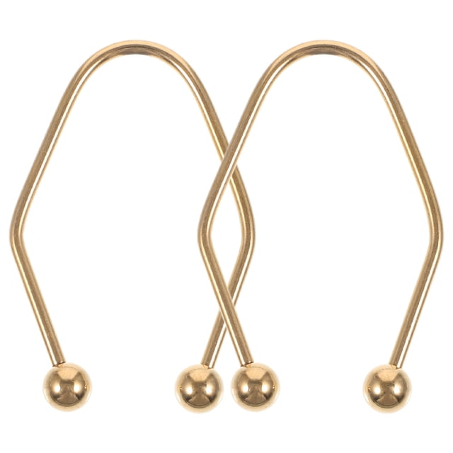 KAKOWELY Exercice Facial Doré avec Acier Inoxydable pour Usage Quotidien Réglable et Portable 2 Pcs, 1.57"X0.98"X0.2"
