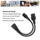 thumbnail image 2 of IEC320 C19 IEC320 C13 to IEC320 C20 Power Cord Professional Standard Y Splitter Cable for Computer HDTV Monitor, 2 of 4