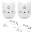thumbnail image 1 of Wireless Audio Baby Monitor Two-Way Communication Baby Monitor with Night Light Music (100-240V) (EU Plug), 1 of 1