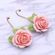 thumbnail image 2 of Rose Resin Wall Hooks Coat Rack Hat Hooks Wall Mounted Cute Wall Decor-Decorative Hooks for Hanging Bathroom Kitchen Room Towels Keys Coats Hats Bags,, 2 of 5