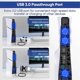 thumbnail image 4 of Cooling Fan for Slim Console, Quiet Cooling System with Memory Function and LED Light, Cooler Accessories -, 4 of 5
