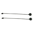 thumbnail image 1 of LOVIVER 2x Plateau de Rangement pour Coffre Arrière avec Sangle de Fixation pour Colis 28cm Plastique, 1 of 5