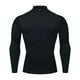 thumbnail image 2 of pstuiky camisas de manga larga para hombre, Ropa deportiva de secado rápido para hombre, estilo casual, color sólido, para correr, fitness, elástica, de polar top de hombre s, 2 of 9