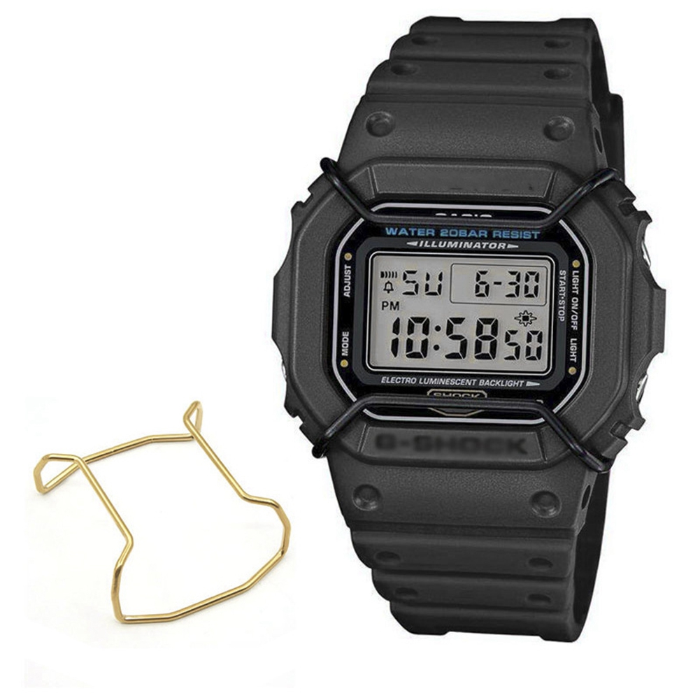 Watch Case for CASIO for GSHOCK 5600 Male Protection Bumper Black