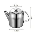 thumbnail image 2 of HEALEEP 1Pc Multifunctional Stainless Steel Teakettle for Home with Material and Unique Handle, 2 of 8
