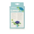Dr. Brown's Turtle Lovey Pacificer and Teether Holder in Blue