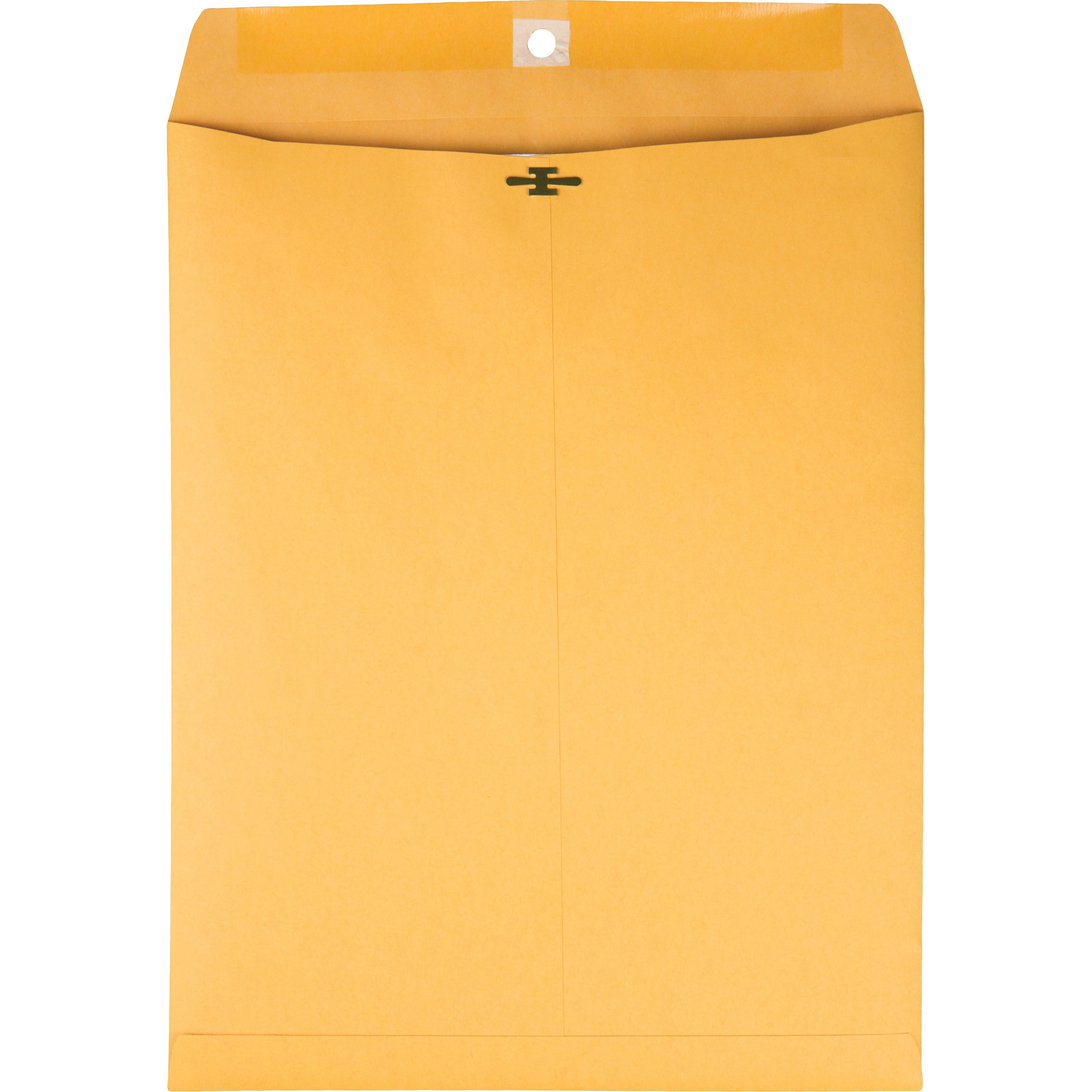Quality Park High Bulk 10x13 Kraft Clasp Envelopes, 100/Box