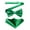 G-Bright Green, variant on Bow Ties for Men Solid Color Pre-Tie Bow Tie and Pocket Square Set Classic Formal Tuxedo Bowties