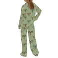 thumbnail image 4 of BILIKEYU Pink Valentine Pajama Set for Women Date Night Romantic, 4 of 5