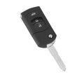 thumbnail image 4 of Funda de Repuesto para Llavero con Llavero Abatible de 3 Botones para 2 3 5 6 RX8 DYNWAVEMX Key Fob del caso, 4 of 7