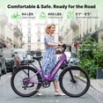 thumbnail image 6 of Aipas C1 26" Electric Mountain Bike for Adults, 500W Rated Motor, 48V 12.8Ah, SGS UL 2849 Certification, Class 3, 6 of 7