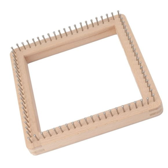 Mini Planche à Tricoter en Bois Massif Foulard Sac Outil Carré Tapis en Bois Outil de Crochet Ustensile Tapis de Crochet pour Sol pour Supports de Couette Miniatures